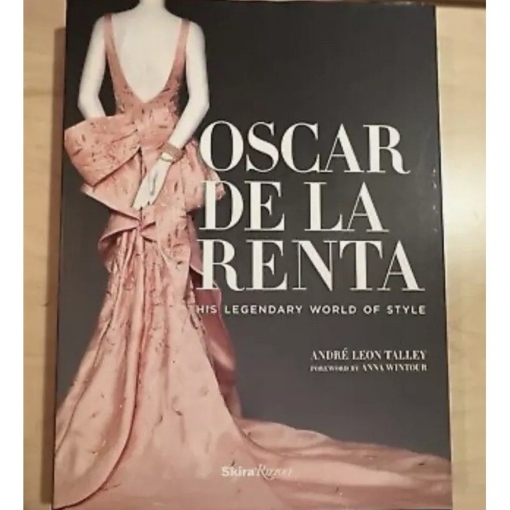 oscar de la renta Strapless Trumpet Hourglass Bow Iconic dress Gown 4 6 USA Maxi